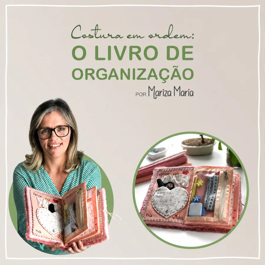Livro de Costura — peça pronta