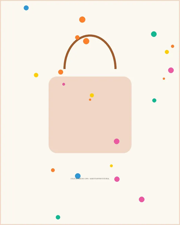 Bolsa do curso Coleção Abacaxi, peça pronta